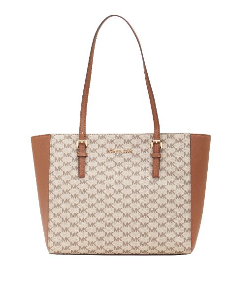 michael kors jet set medium top zip tote