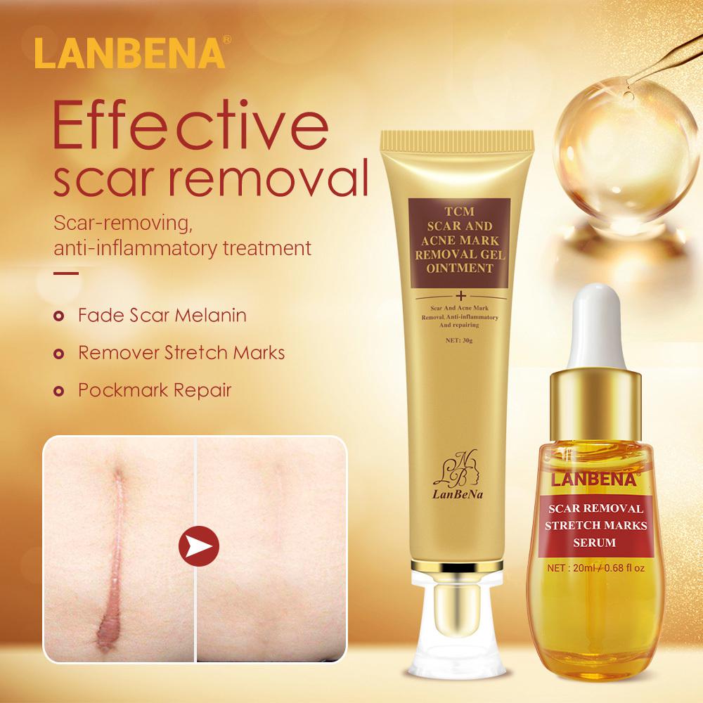 lanbena scar removal stretch marks serum watson