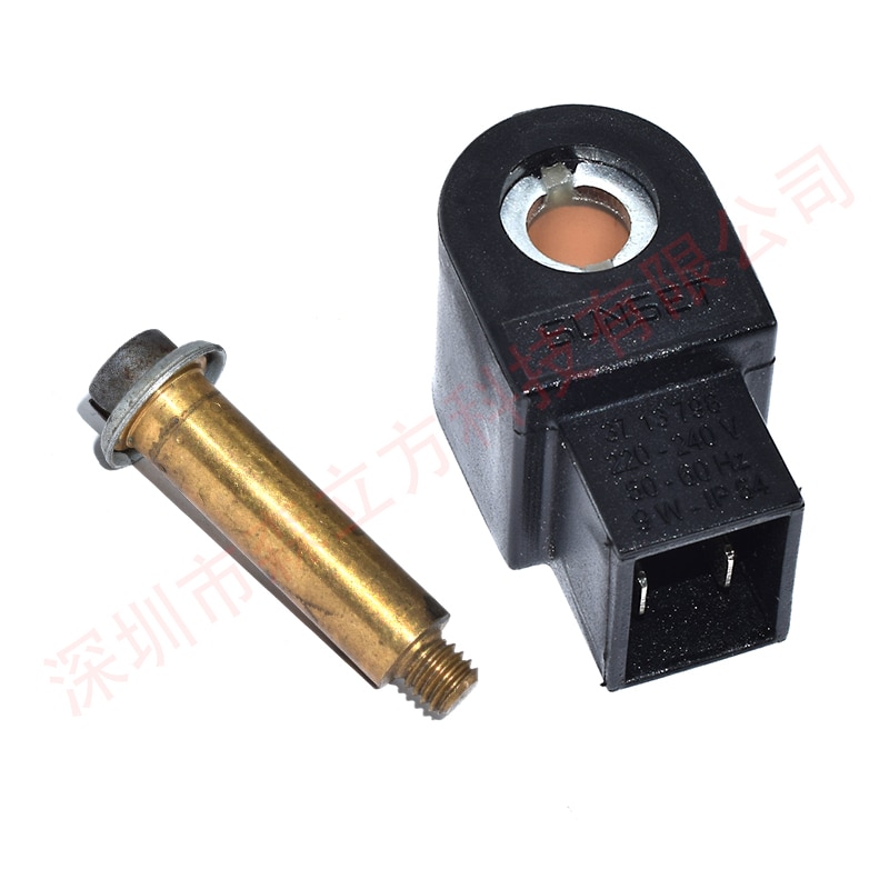 {:”-》 Cũng được thử nghiệm mới 3713798 871-t80 cho cuộn dây van điện từ suntec bơm dầu Đèn đốt tinh dầu phụ tùng 8W 220V-240V