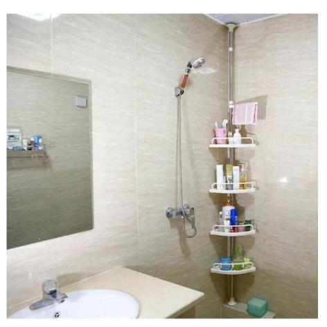 Adjustable Bathroom Multi Corner Shelf Shower Organizer Lazada Ph