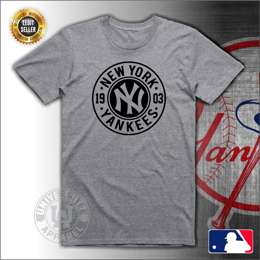 BH3 MLB New York Baseball Jersey Unisex Short Sleeve Top Tshirts White  Stripe Jersey Casual Sport Tee HB3