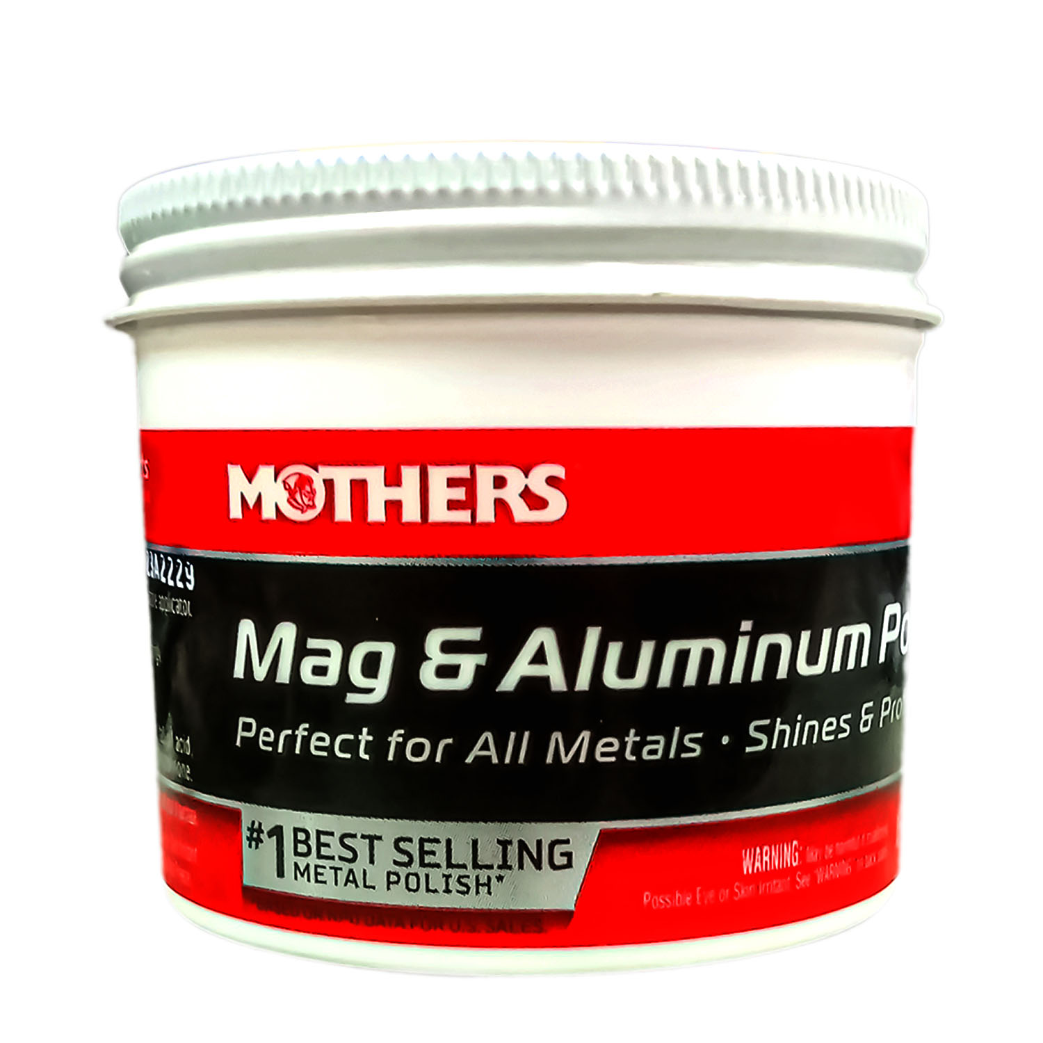 Mothers Mag and Aluminum Polish 141g Perfect for All Metals, Shine