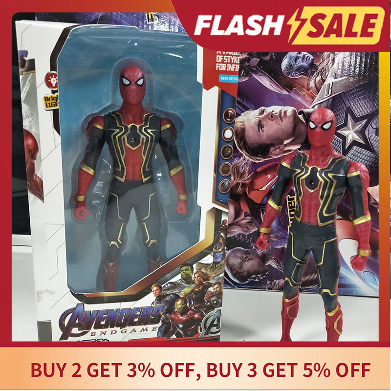 Đồ chơi mô hình nhân vật phim Marvel Avengers có âm thanh và ánh sáng độc đáo cho bé (Sản phẩm có nhiều phiên bản lựa chọn, vui lòng chọn đúng sản phẩm cần mua) - INTL