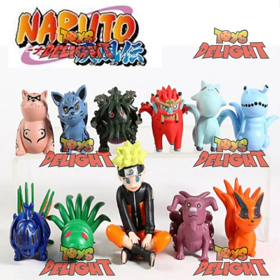 Naruto Bijuu Tailed Beasts 11pcs figure set | Lazada PH