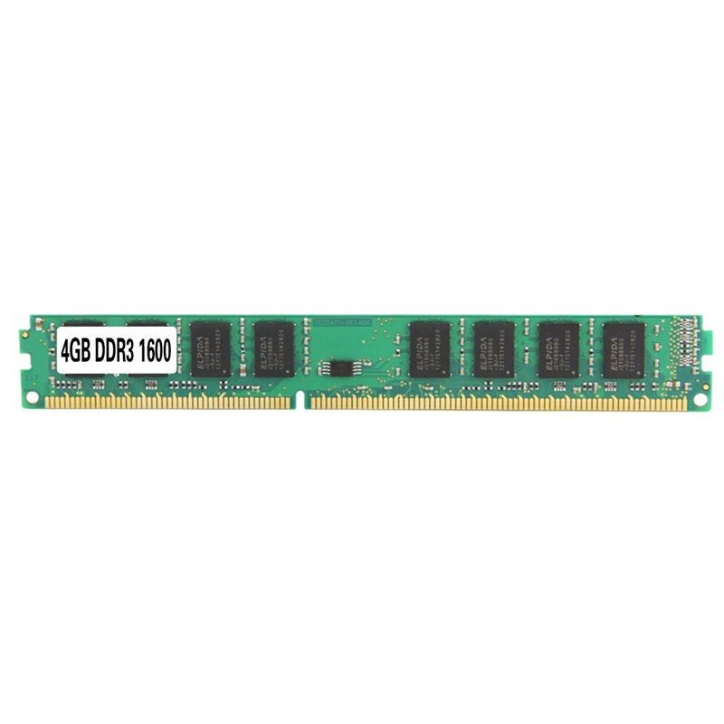 DDR3 4G RAM Memory 1600MHz 240 Pin Desktop Memory Bar Compatible with