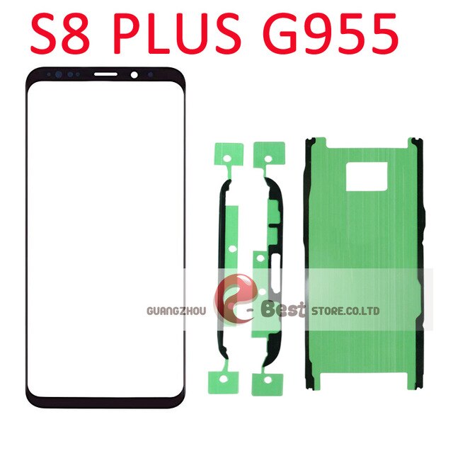 ด้านหน้าเสื้อใส่ข้างนอกฝาครอบเลนส์กระจกสำหรับ Samsung Galaxy S8 SM-G950 G955F โทรศัพท์มือถืออะไหล่