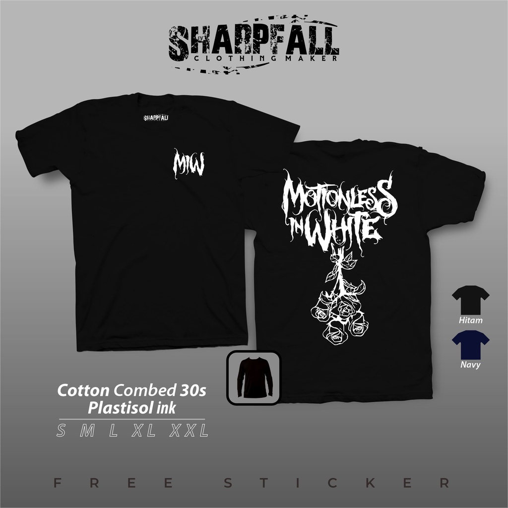 Motionless In White - Graveyard Shift Logo - T-Shirt