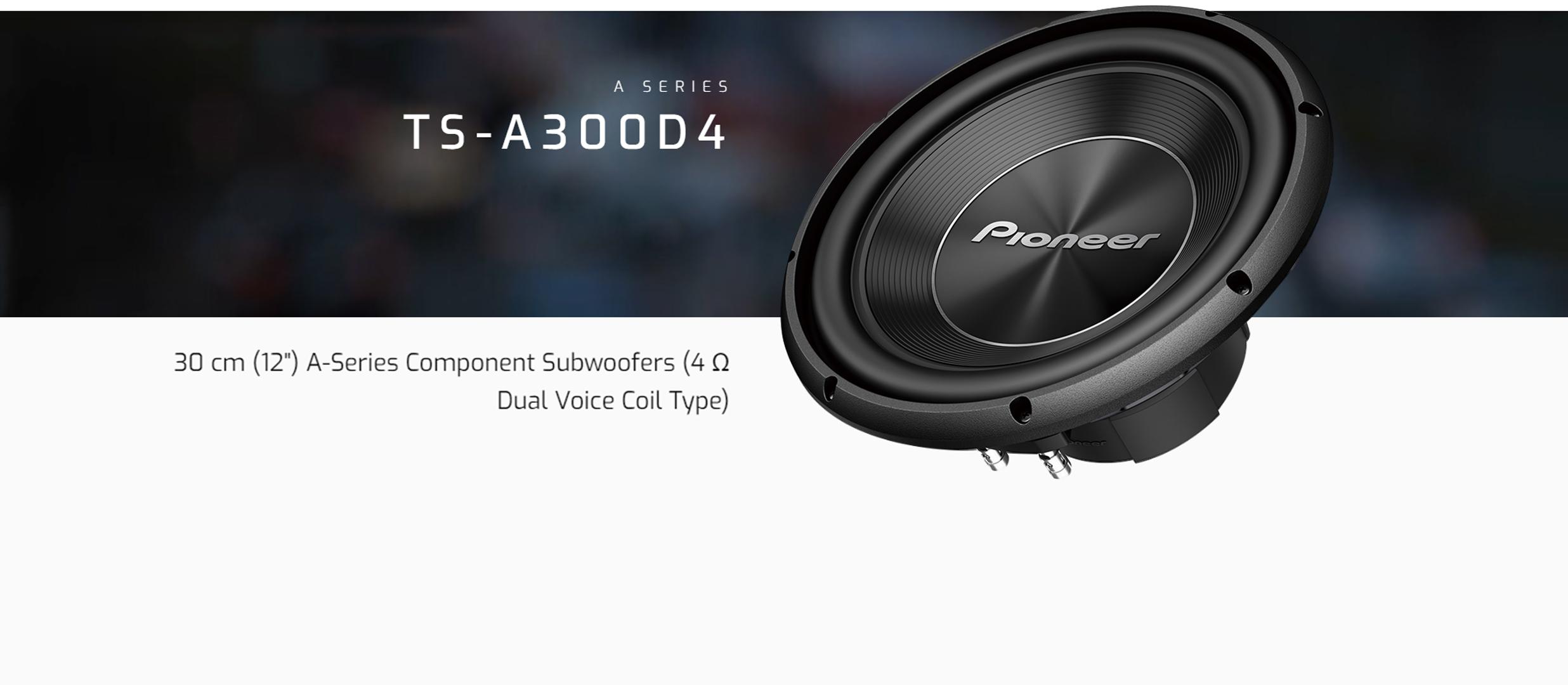 pioneer subwoofer 12 inch 1000w