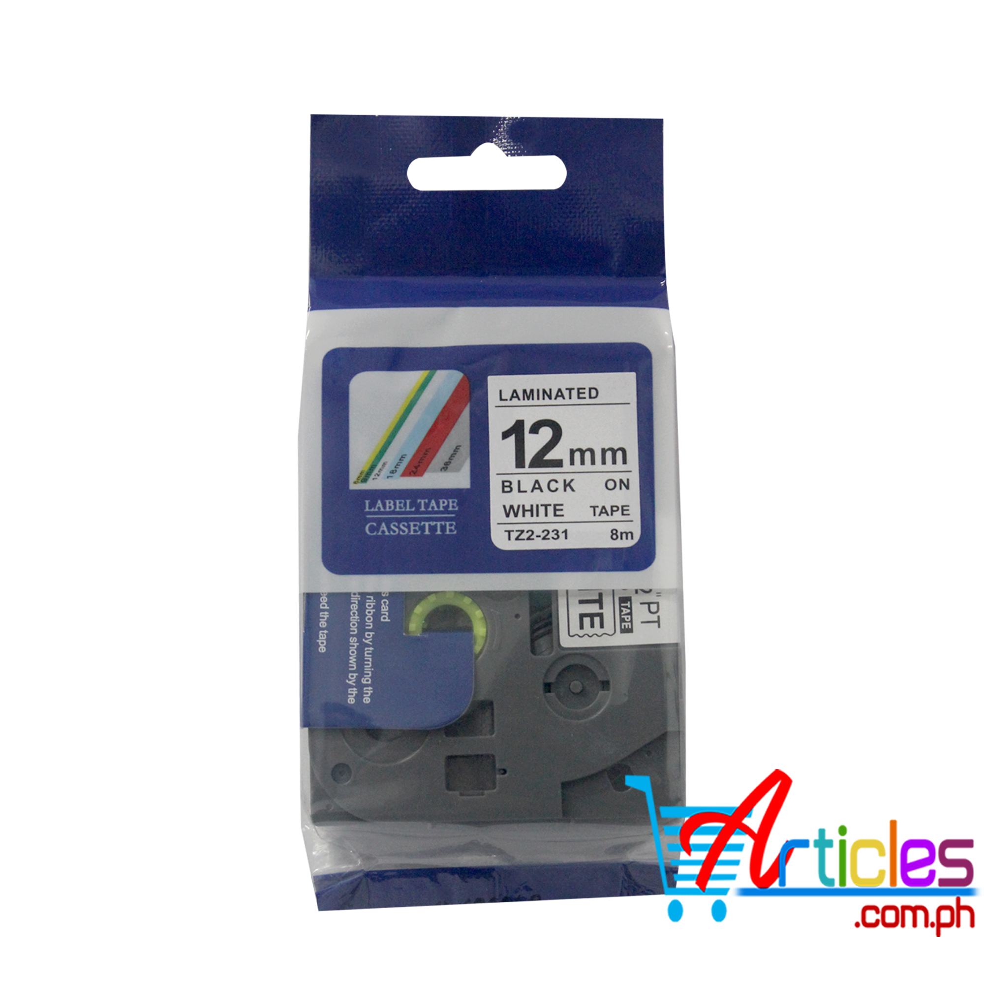 TZE TZ2 6mm 9mm 12mm P-TOUCH H101C ANY 3 COMPATIBLE LABEL TAPES FOR BROTHER