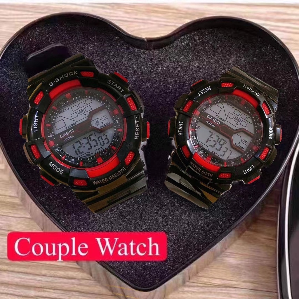 Lazada couple 2024 watch g shock