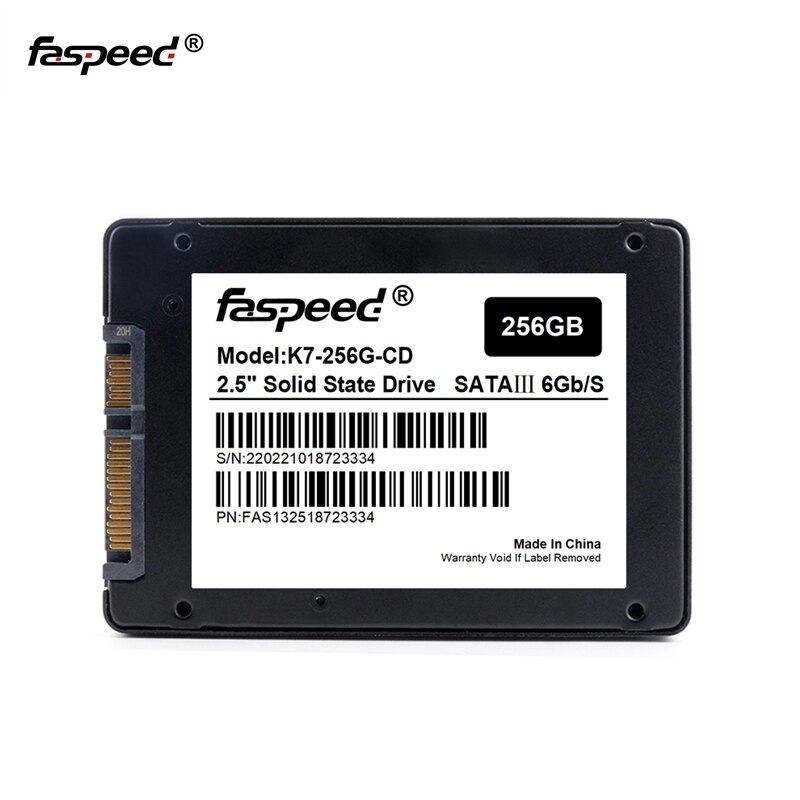 Faspeed 256gb ssd SATA3 6GB/S SSD 512GB 7mm hdd 2.5 500gb 1TB