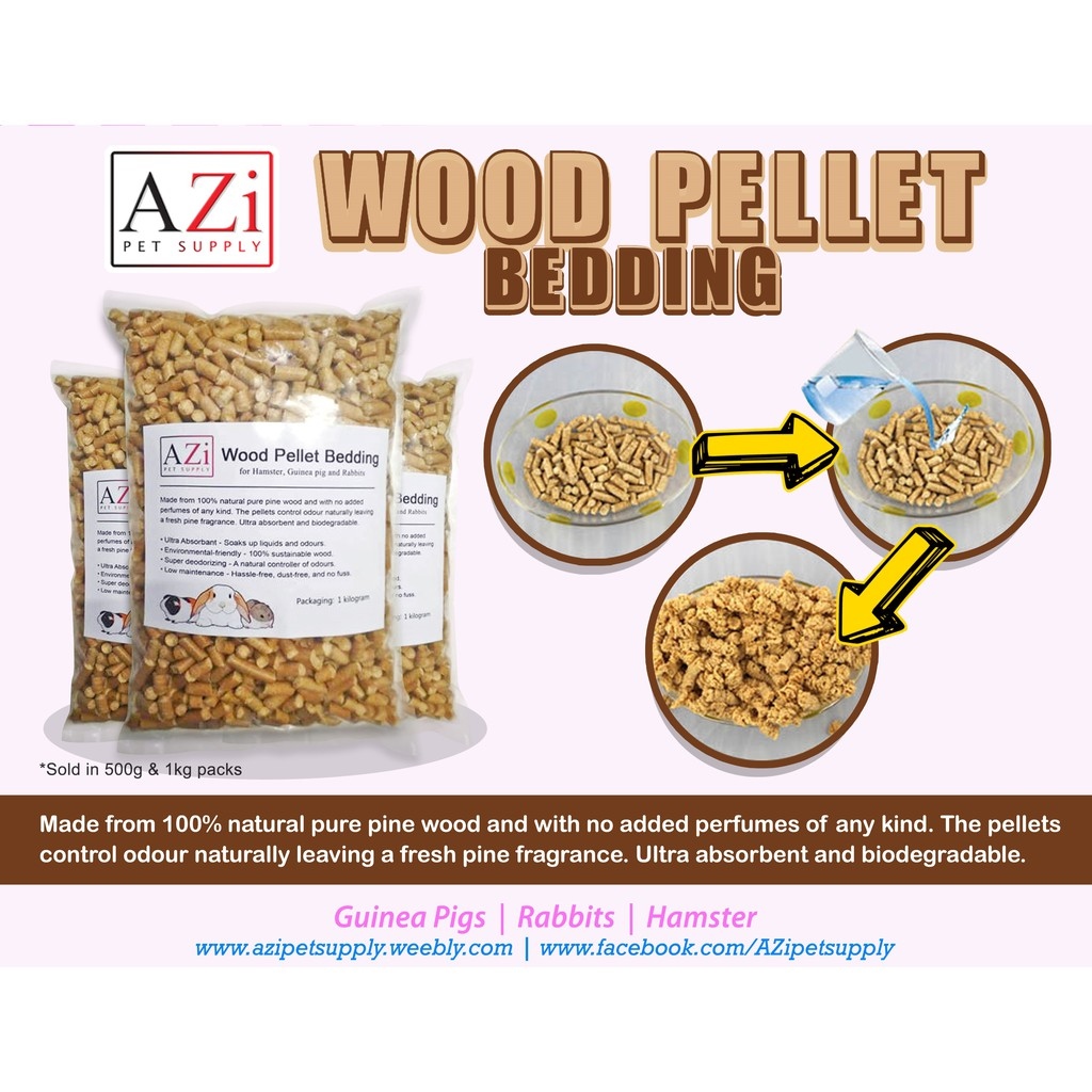 Guinea pig wood outlet pellets