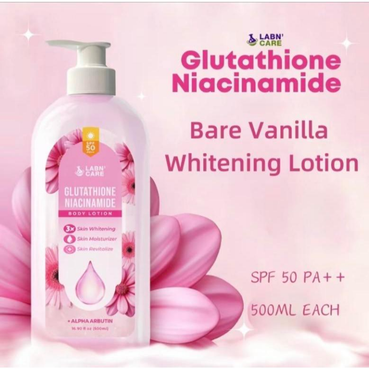 100% EFFECTIVE Labn' Care Glutathione Niacinamide Body Lotion + Alpha Arbutin Deeply Moisturizes and Whiten Skin 500ml | Lazada PH 100% EFFECTIVE Labn' Care Glutathione Niacinamide Body Lotion + Alpha Arbutin Deeply Moisturizes and Whiten Skin 500ml | Lazada PH