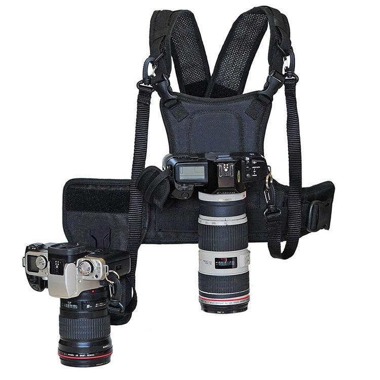 Giảm Giá Carrier Ii Multi Dual 2 Máy Ảnh Hệ Thống Dây Đeo Ngực Áo Vest Dây  Đeo Nhanh Với Bao Da Bên Cho Canon Nikon Sony Pentax Dslr - Beecost
