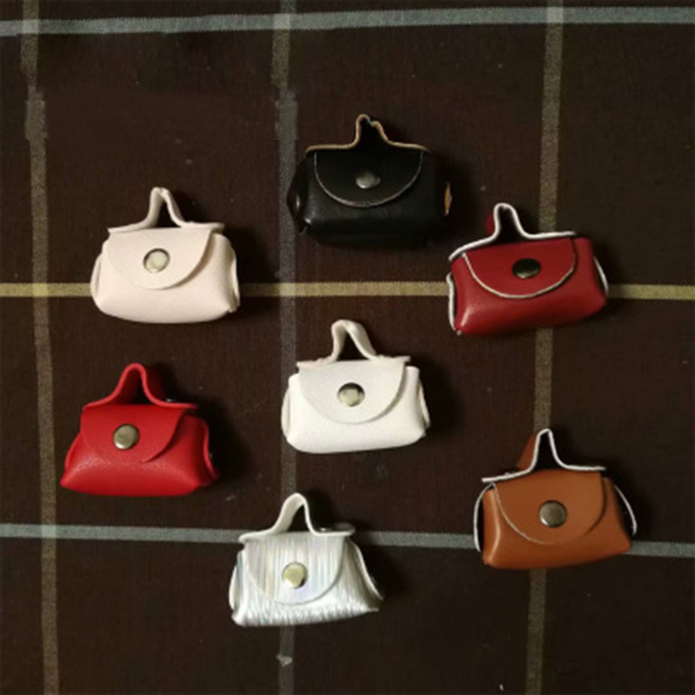 MENGLIANG Fashion Baby Toys Shopping Bag Girls Gift Leather Bag Dolls Accessories Purse Handbag