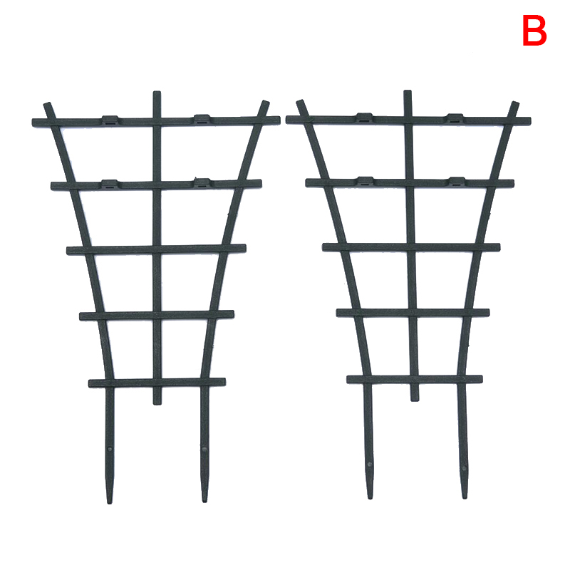 Blowing City hero Plants Support Rack Garden Plastic Trellis Flower Vines Climbing Stand Frame