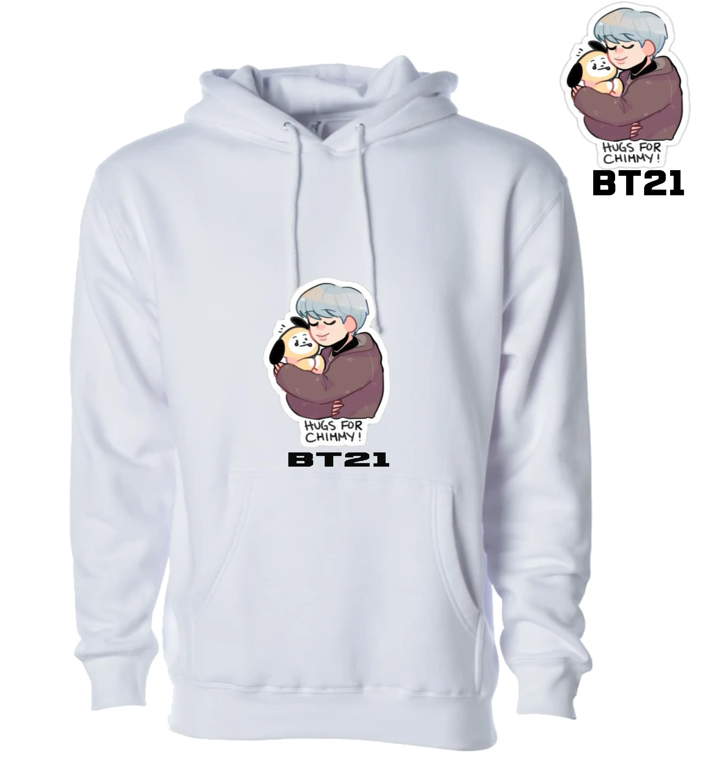 bt21 hoodie chimmy