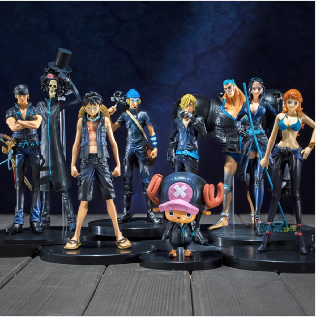 Gold Collectibles Action Figures Black One Piece Film Perfect For Gifts Set Of 3 Lazada Ph