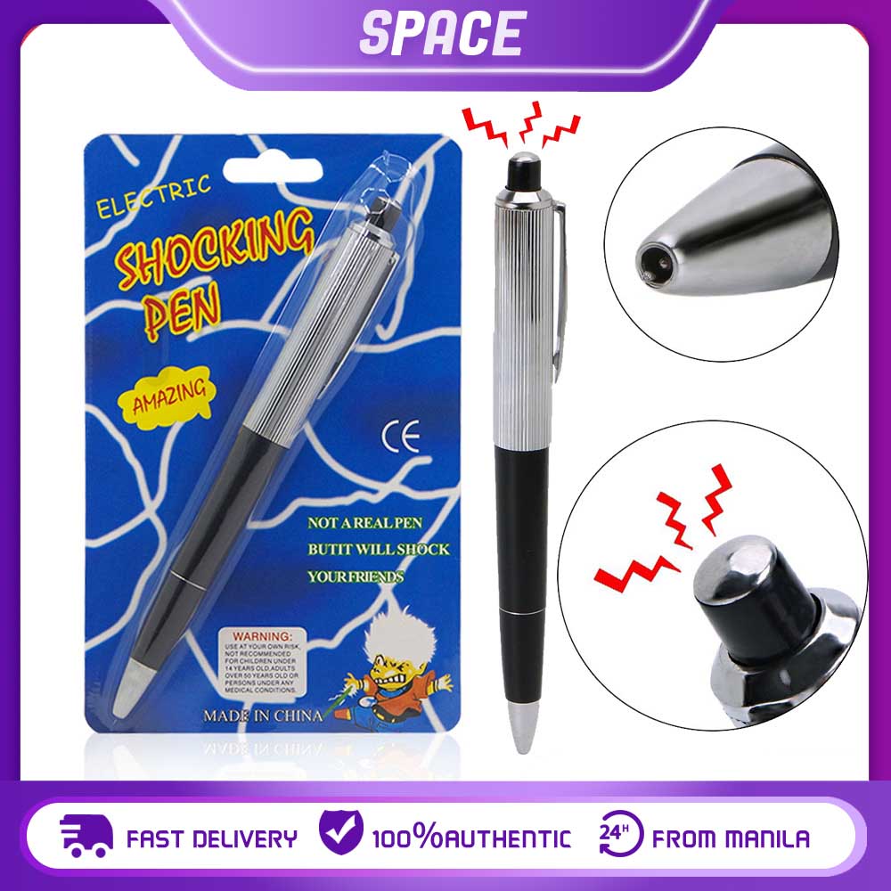 10Pcs/20Pcs Funny Electric Pen Electric Joke Prank Trick Toy for