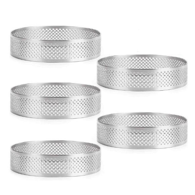  4.3in Pie Pan Dish Set 6 Pcs Mini Pie Pans for Baking and 6 Pcs Silicone  Pie Crust Protector fit 3.5-6Inch Pie Plate Nonstick Metal Round Pie Tins  for Kitchen Toaster