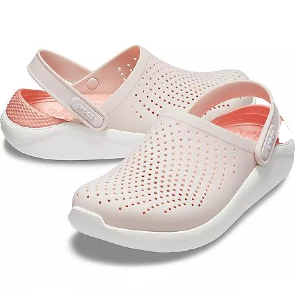 Crocs Beach Sandals For Women Pink LiteRide Clog For all seasons