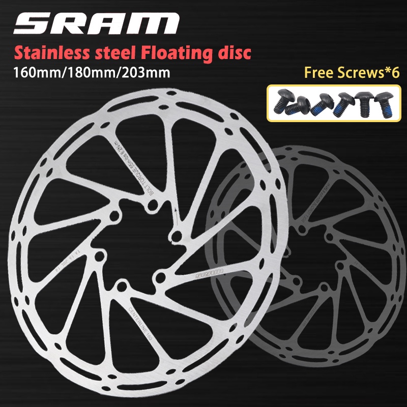 Centerline rotor mtb rotor phanh đĩa 160mm 180mm 203mm cho rotor sram rotor shimano sagmit xe đạp leo núi với 6 bu lông