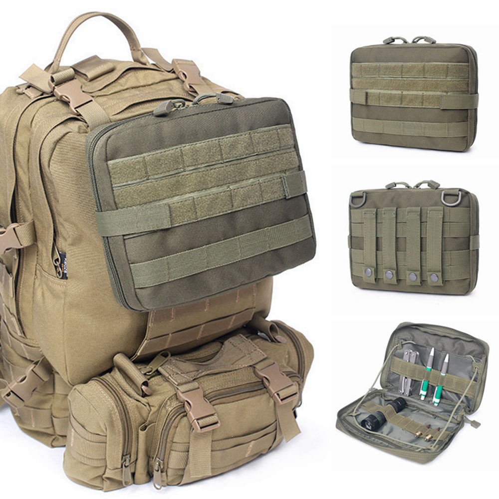 HDAQ Multi-ชุดเครื่องมือเดินป่ายุทธวิธี Molle Utility เครื่องประดับทางทหารกระเป๋ากระเป๋าเก็บของยุทธวิธีกระเป๋า Molle การล่าสัตว์กระเป๋าคาดเอว