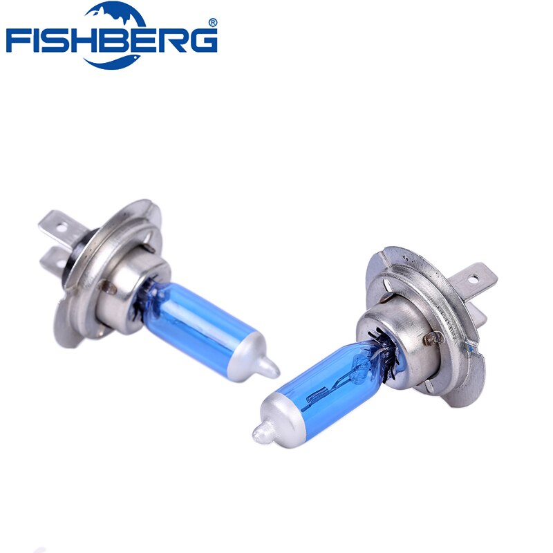 10 Chiếc H7 PX26d 100W Bóng Đèn Halogen 12V 6000K H7 Trắng Halogen Ô Tô Cho Benz Hyundai Đồng Hồ Honda TOYOTA Xe Đạp Peugeot Audi