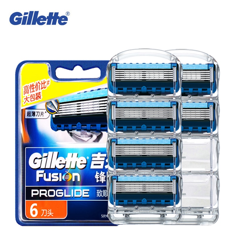 Gillette Ban Đầu lưỡi dao cạo Fusion Proglide cạo râu Lưỡi Cho Nam Giới