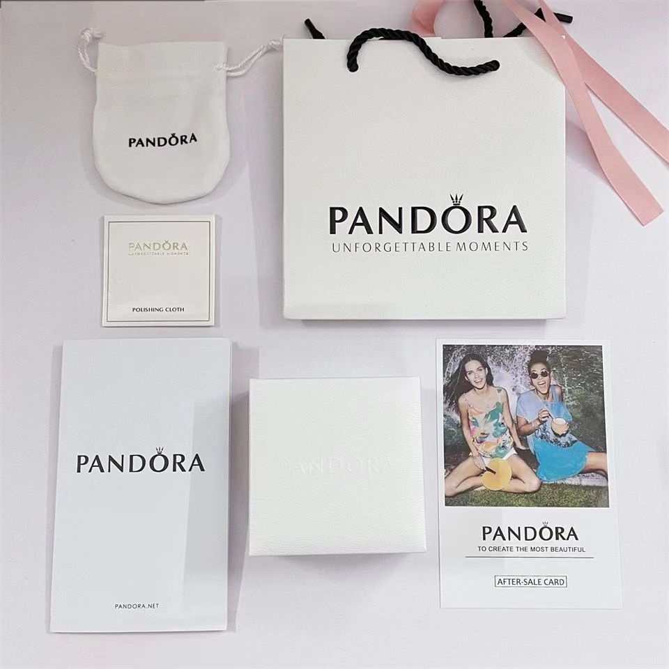 Pandora charm box and best sale gift bag