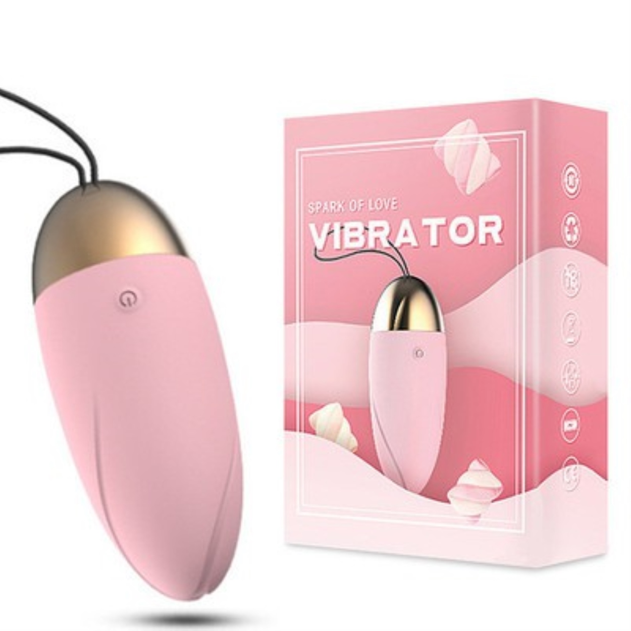 Waterproof Egg Bullet Vibrator Dildo Adult Sex Toys for Women