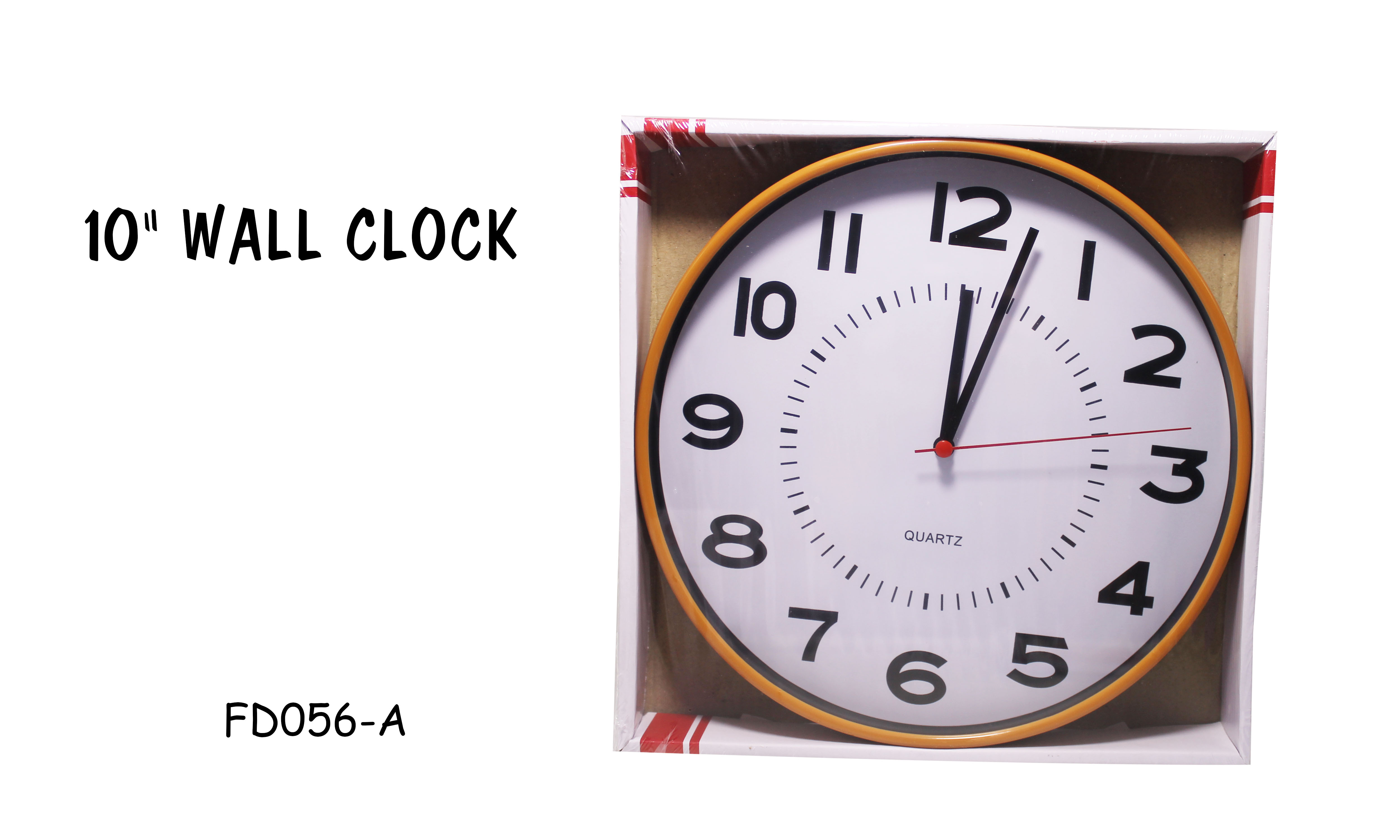 10 Inches Wall Clock Fd056 Buy Sell Online Clocks With Cheap Price Lazada Ph
