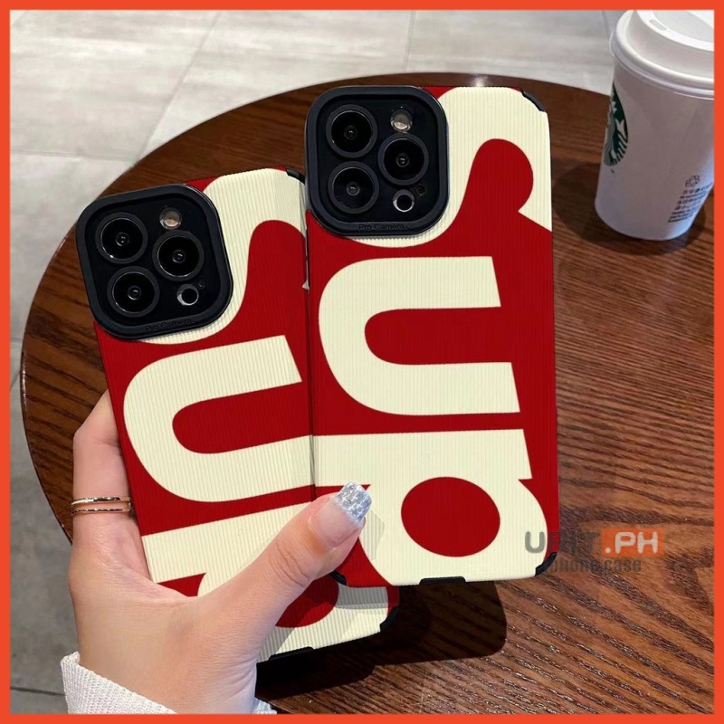 Fashion Supreme Phone Case for iPhone 14 13 12 11 Pro MAX XS MAX XR X 7 - 8  Plus shockproof back cover