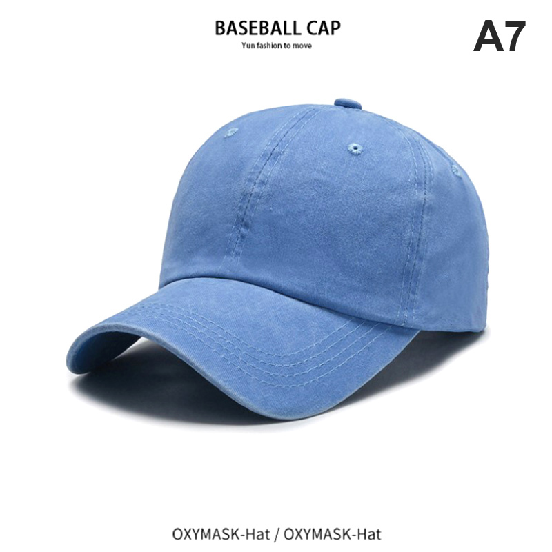 Xingtu Baseball Cap Snapback Hat Spring Autumn Cap Pure color cowboy Water washing