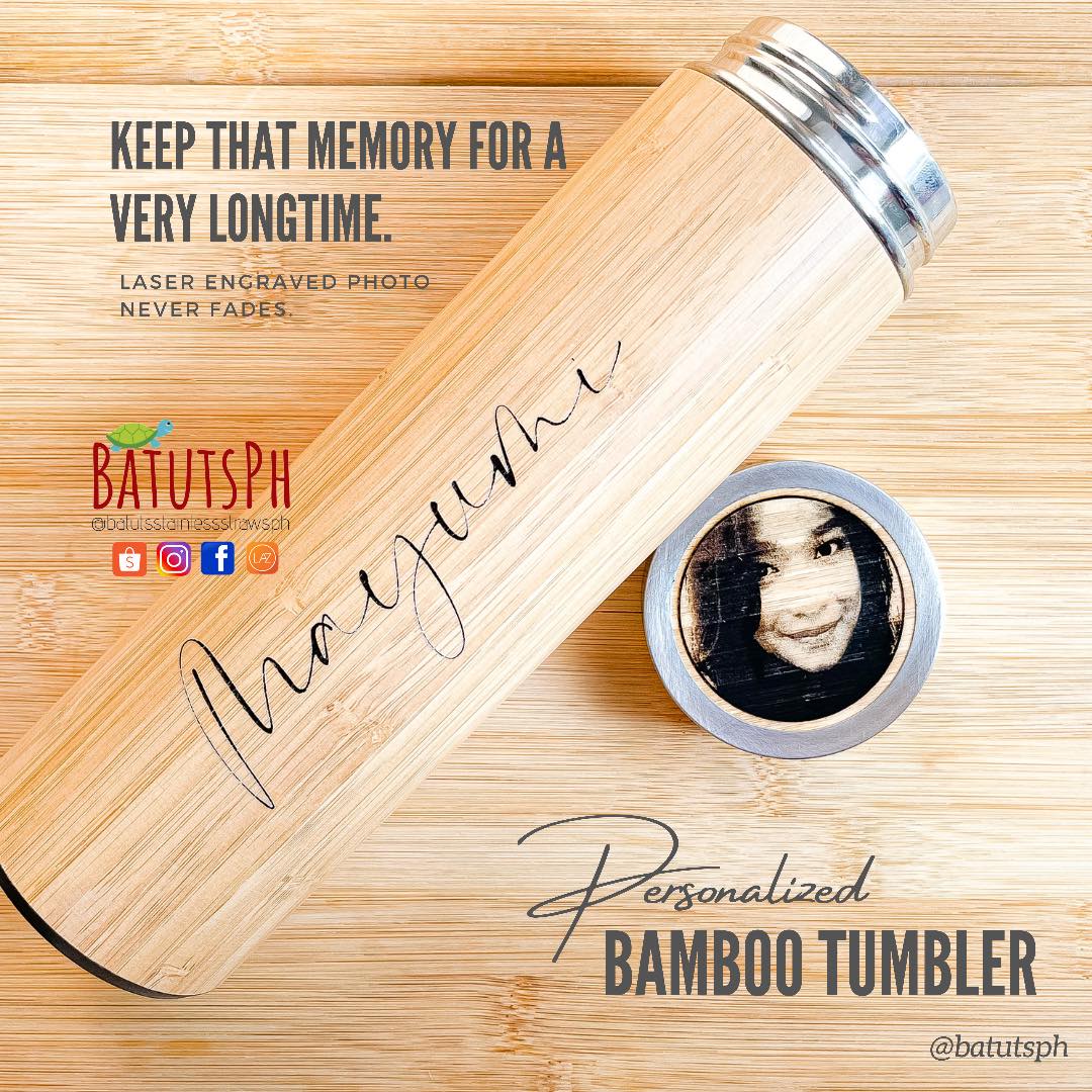 CUSTOMIZED BAMBOO TUMBLER (NOT ALL ARE - Grood Wood & Co.