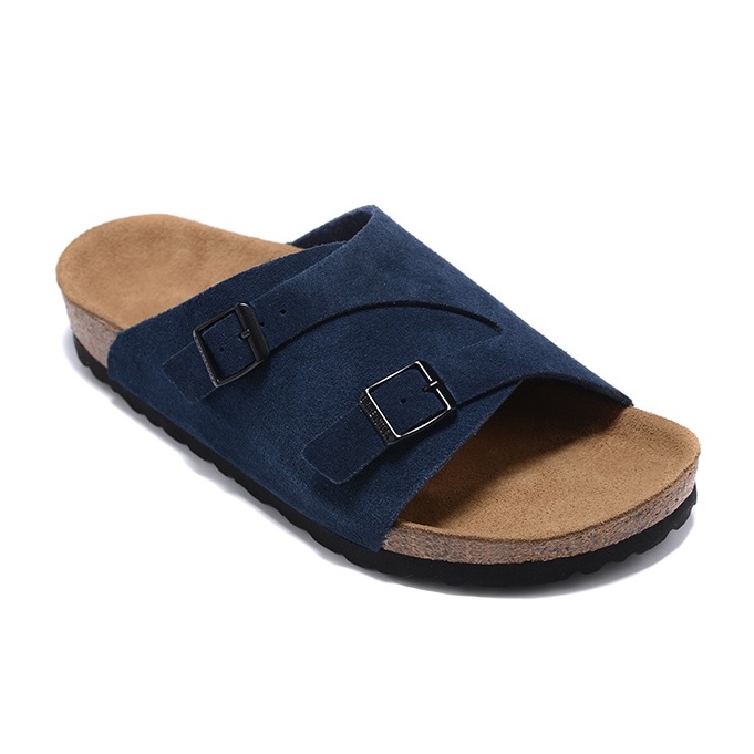 Birkenstocks Zurich Japanese men's and women's Cork bottom beach slippers sandals