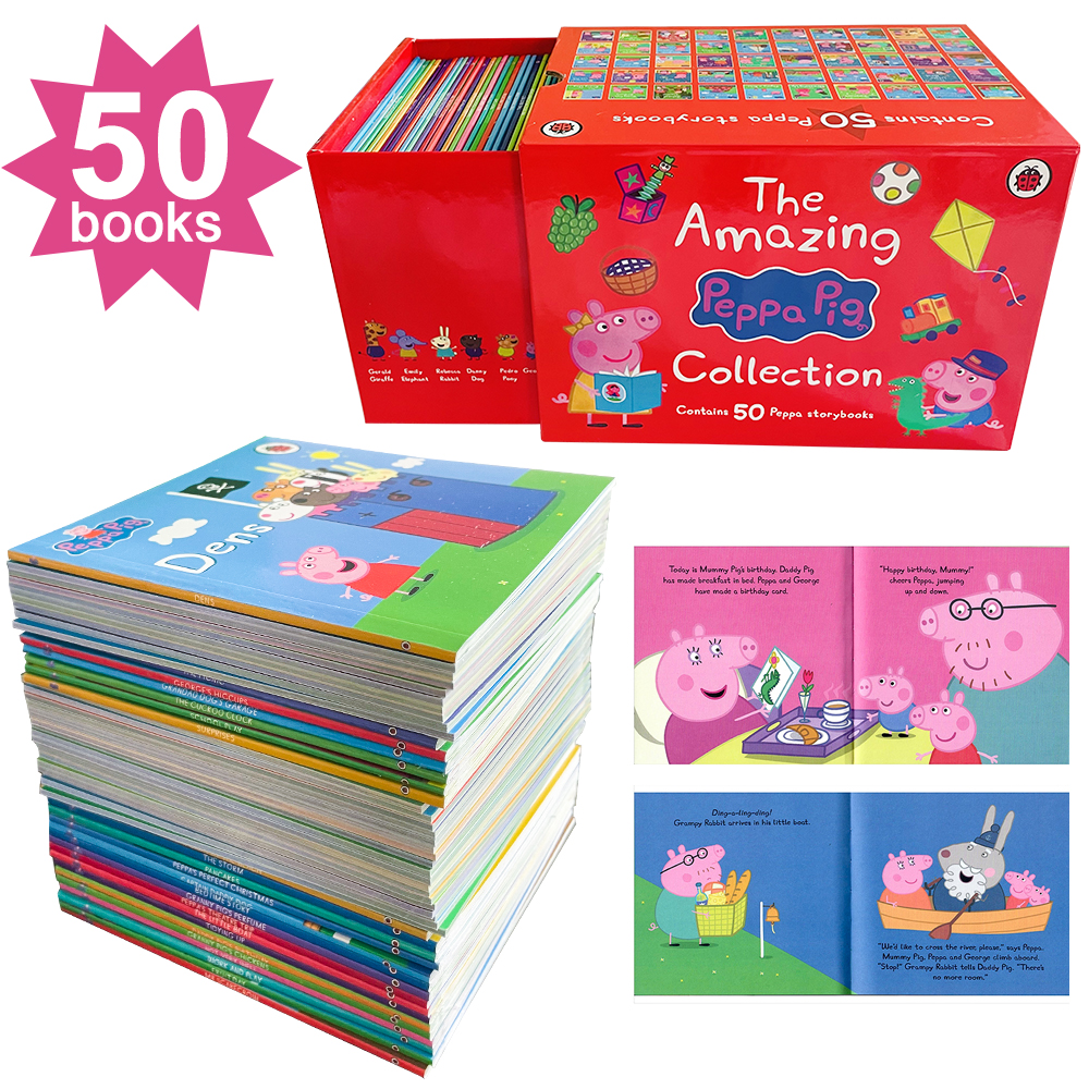 【3箱セット150冊】Peppa storybooks Contains 50 The Ultimate Peppa Pig Collection - Contains 50 Peppa Story
