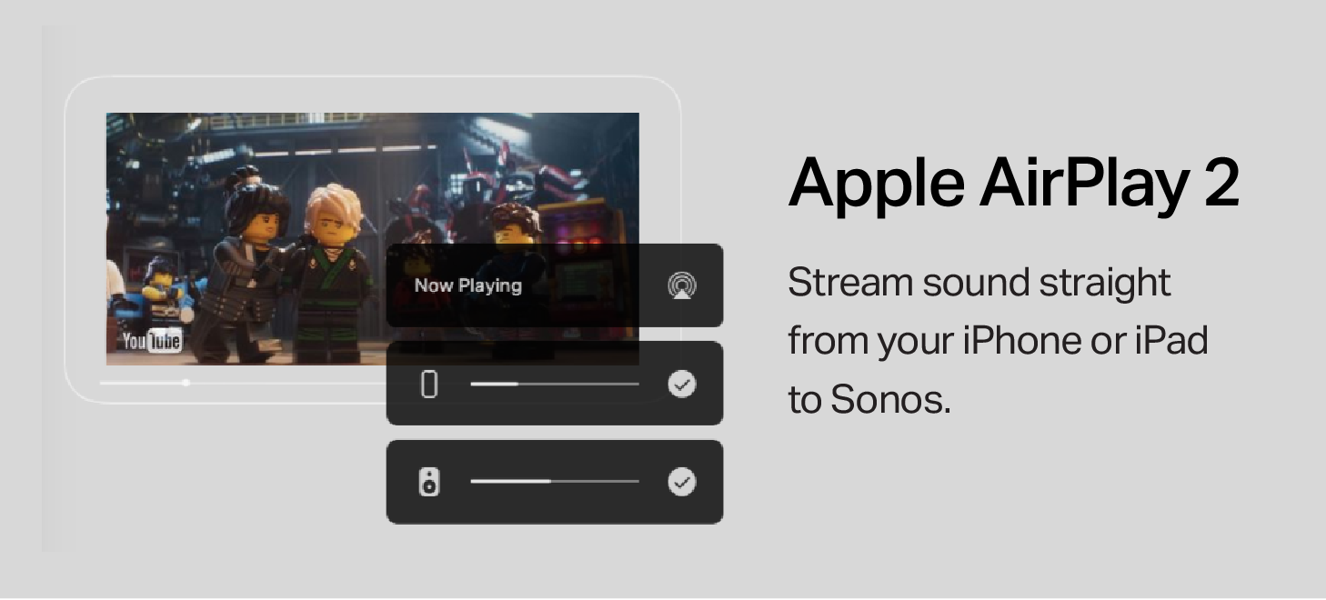 Ipad Sonos Play Iphone Music Apple Music Airplay To Sonos One
