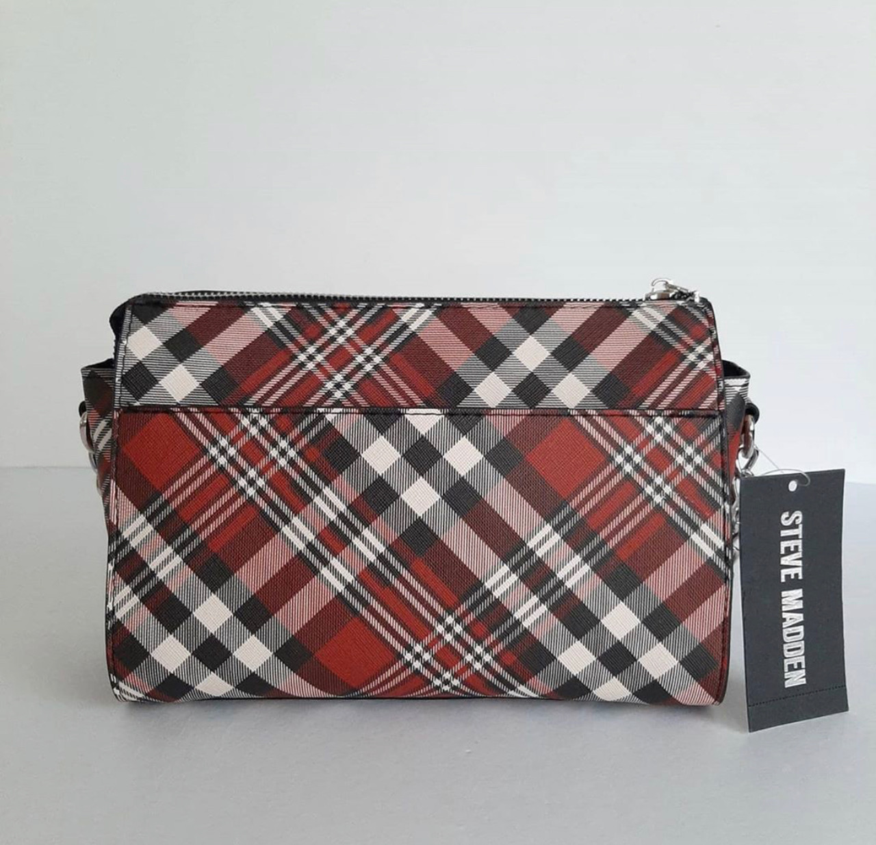 steve madden plaid bag