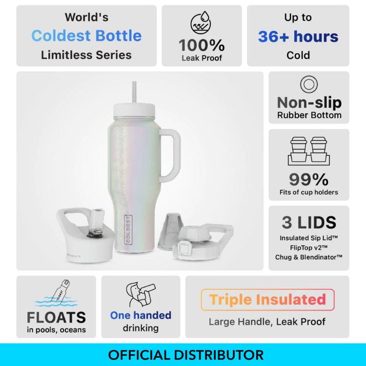 Limitless Bottle with Handle – Coldest