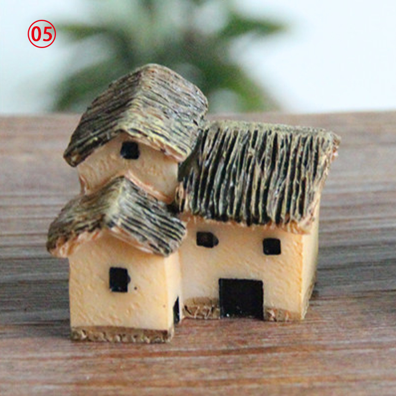 เป่าบ้านจิ๋ว Fairy Garden Miniatures ของจิ๋วสำหรับตกแต่งสวนตกแต่งแลนด์สเคปขนาดจิ๋ว