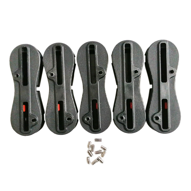 5 Pcs/Set Fcs II Fusion Fin Box 1 Center Fin+4 Side Fins Surf Fin Plugs 0+5+9 Degree Fin Plug Surfing Board Accessories