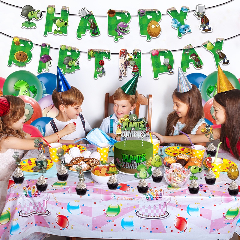 Plants Vs Zombies Birthday Party