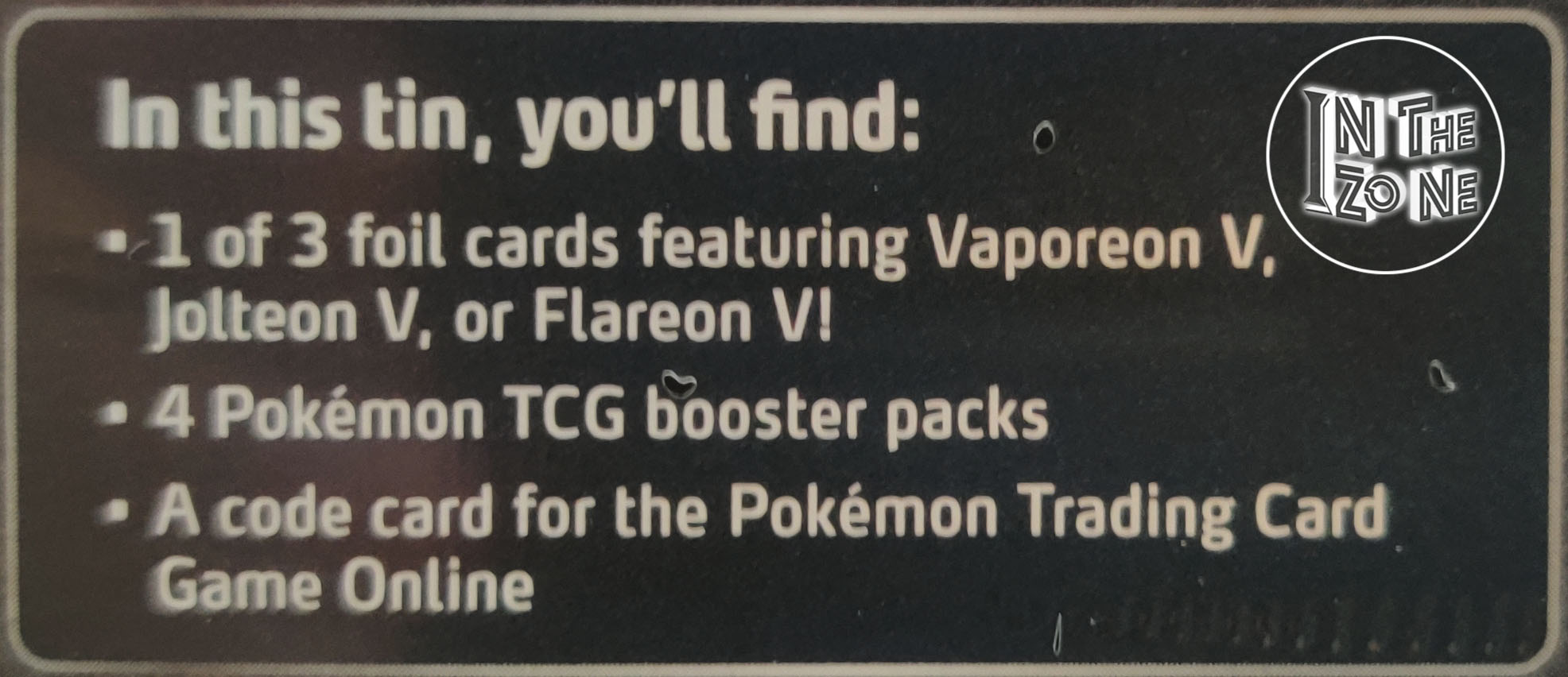 Pokémon TCG: Eevee Evolutions Tin (Vaporeon V)