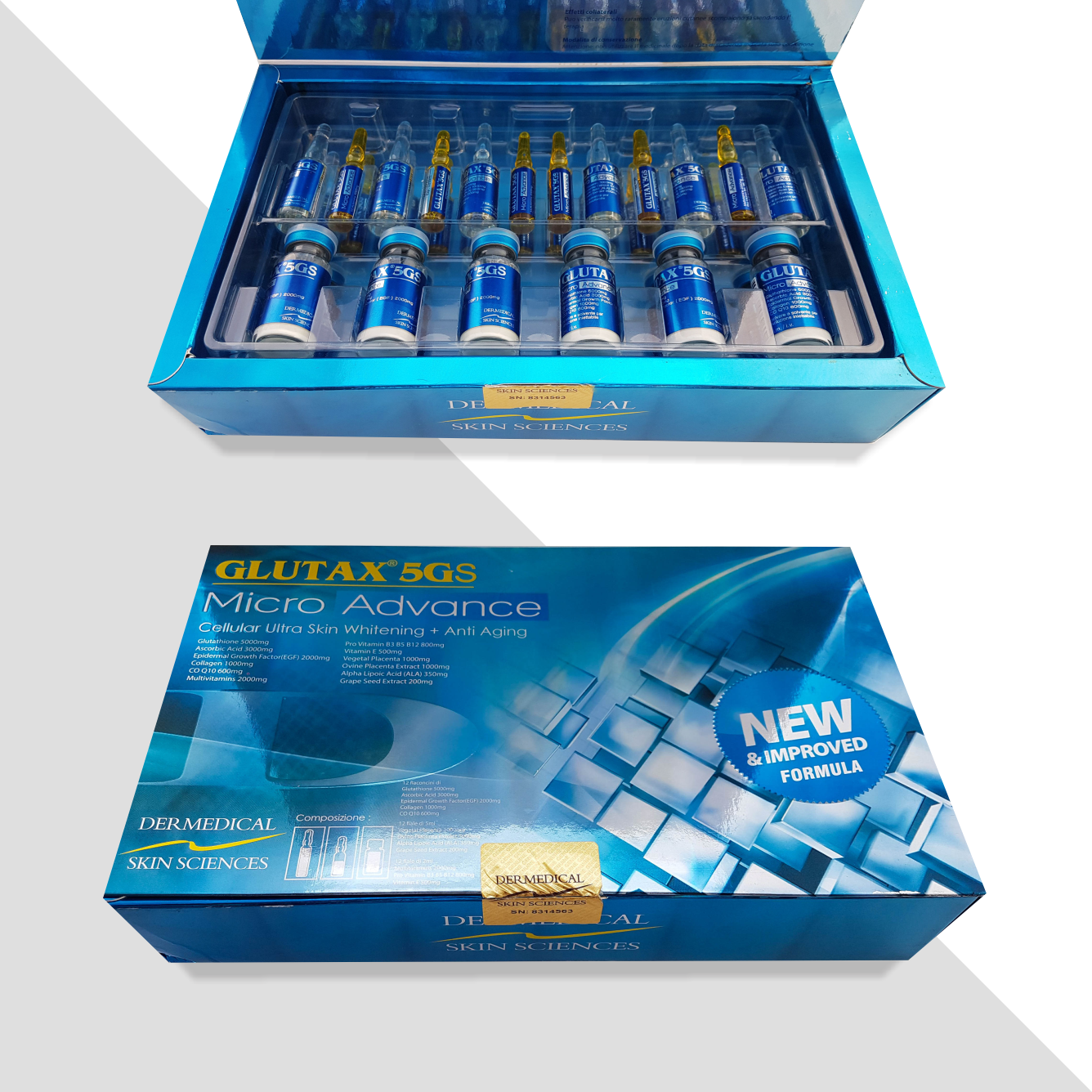 GLUTAX 5GS MICRO ADVANCE MADE IN ITALY W/ ACCESSORIES