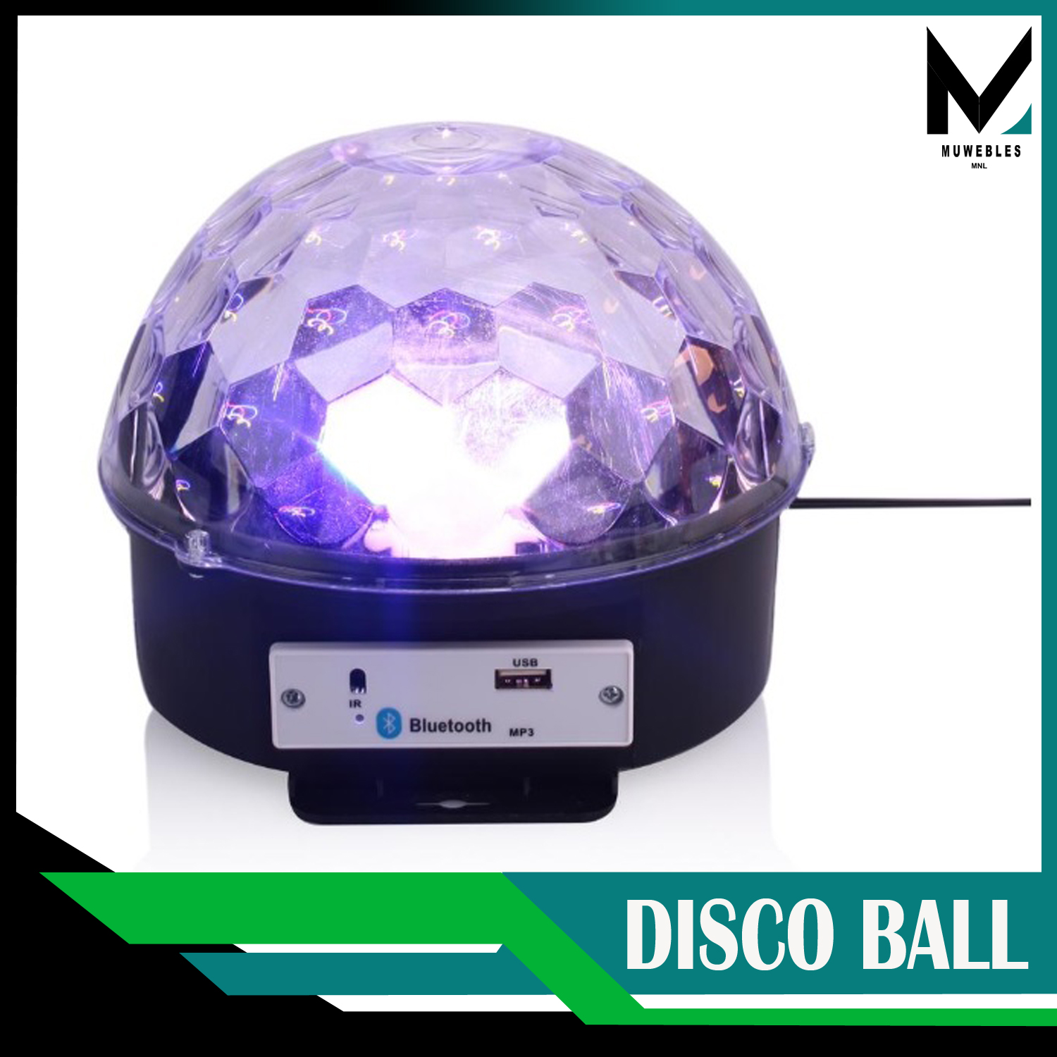 speaker disco ball