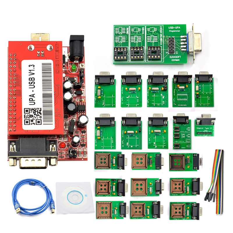 Upa-usb v1.3 main unit ecu chip tunning upa usb with 1.3 eeprom adapter ecu programmer