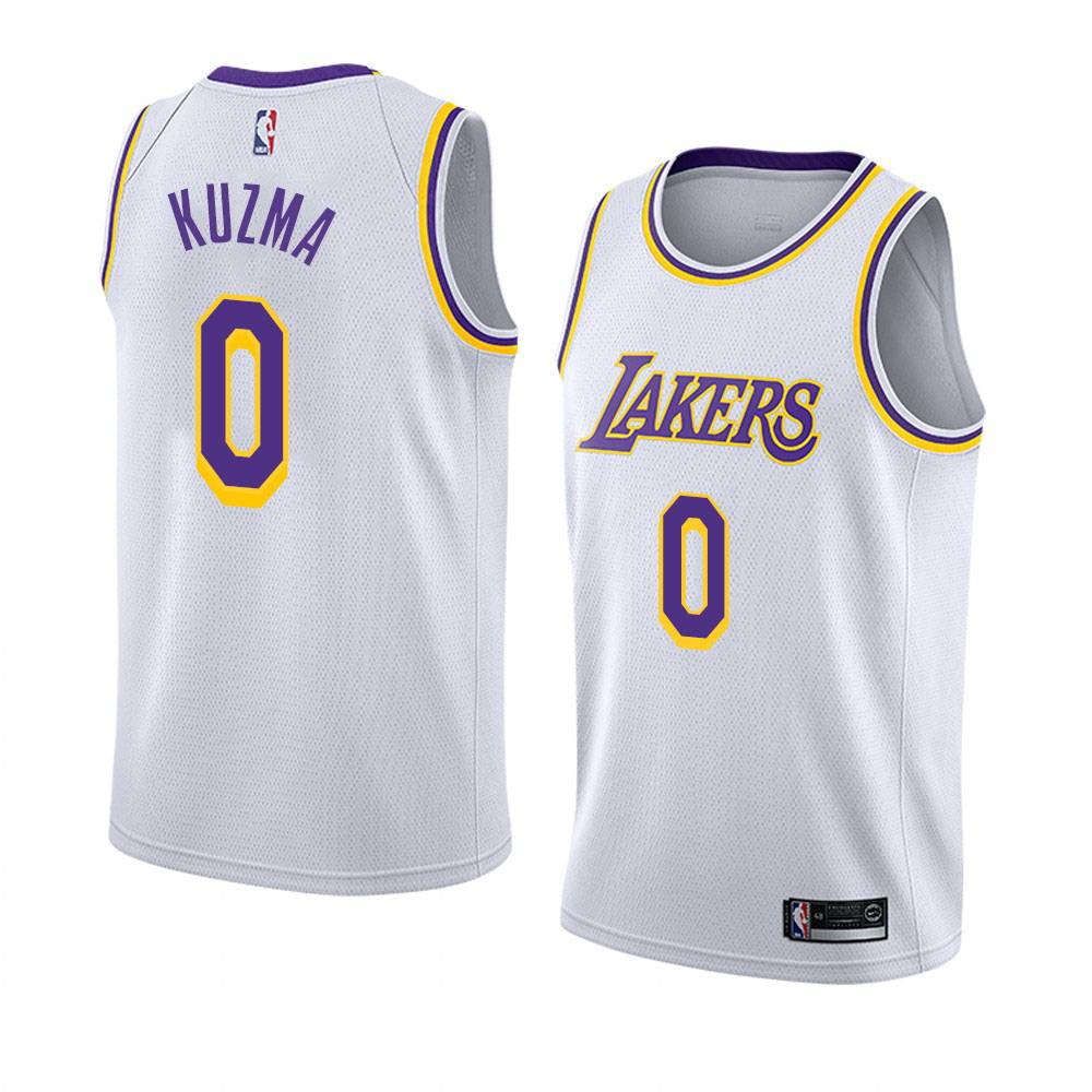 Kuzma white hot sale jersey