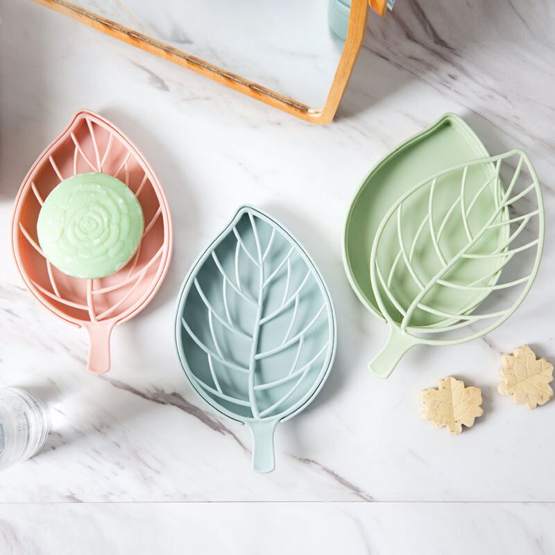 Giá để đĩa xà phòng hình lá cốc hút đĩa xà phòng cho phòng tắm hộp đựng xà phòng tắm khay đựng xà phòng bọt biển khay đựng xà phòng