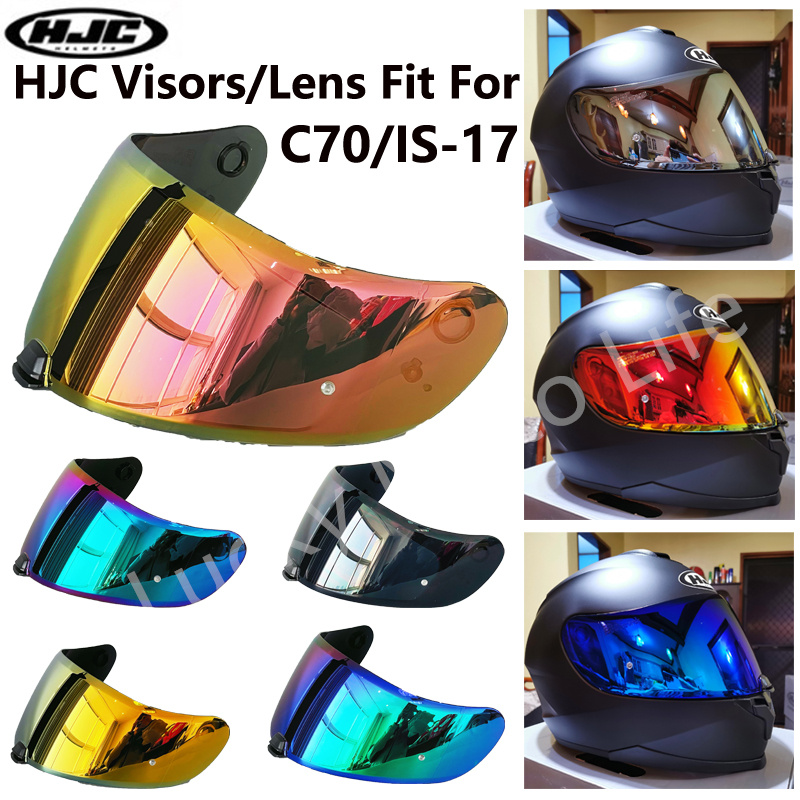 hjc c70 iridium lens